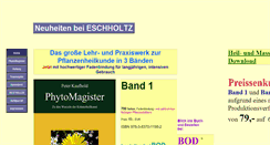 Desktop Screenshot of eschholtz.de